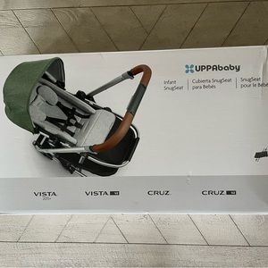 Uppababy infant snugseat insert gray